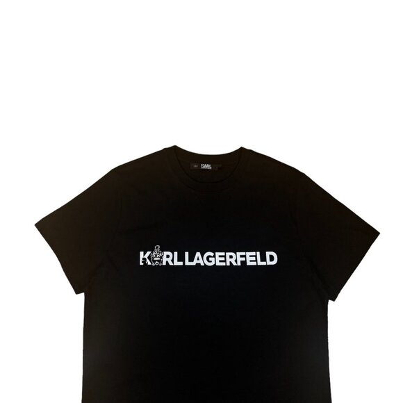Karl Lagerfeld Embroidery T-shirt Mens Casual T shirt for outdoor Summer-S/L-2 - Picture 1 of 3